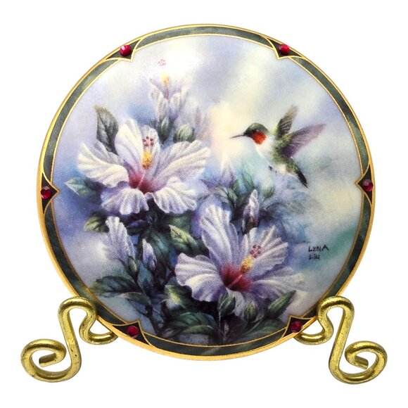 Violet-Crowned Hummingbird Music Box Lena Liu Ardleigh-Elliott Vivaldi's Spring - Picture 2 of 14